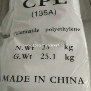 Plastic Impact Modifier Chlorinated Polyethylene CPE 135A